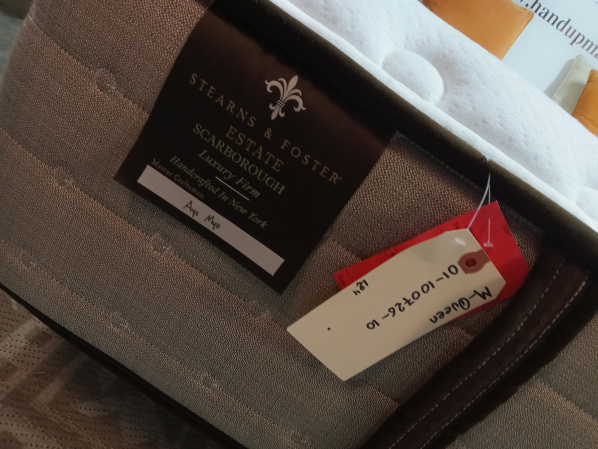 Stearns & Foster | Scarborough Luxury Firm 12" | Queen Mattress