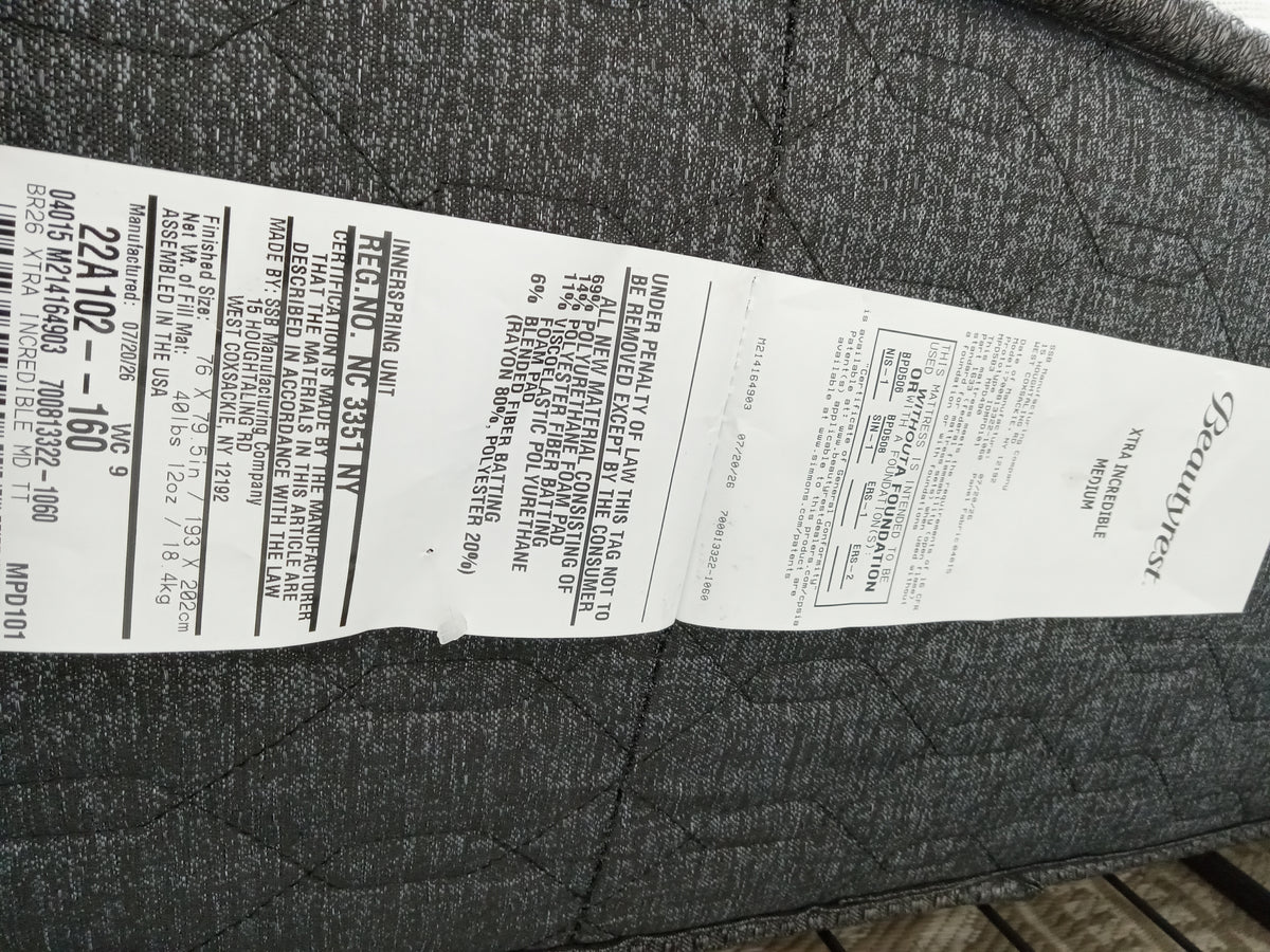 Beautyrest | Xtra Incredible Medium 13" | King Mattress
