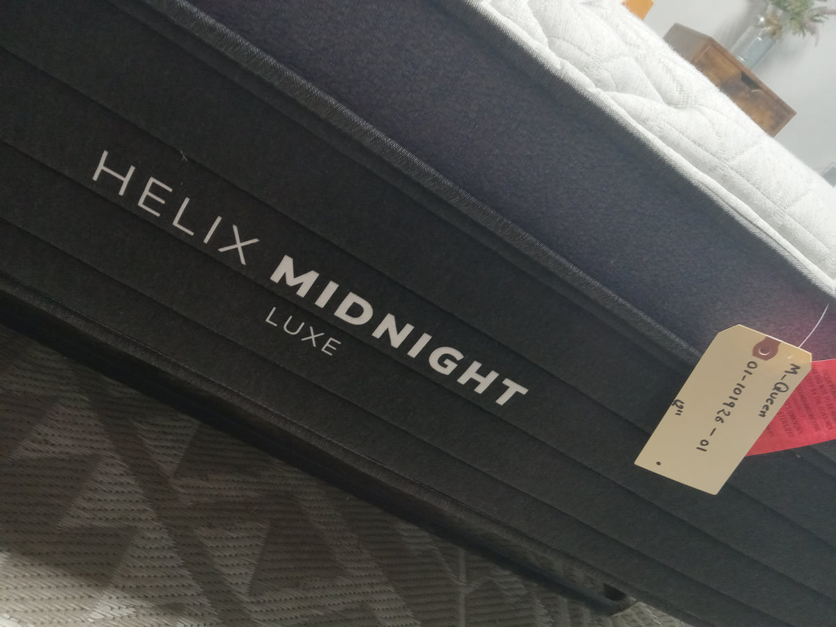 Helix | Midnight Luxe Hybrid Medium Pillow Top 13.5" | Queen Mattress
