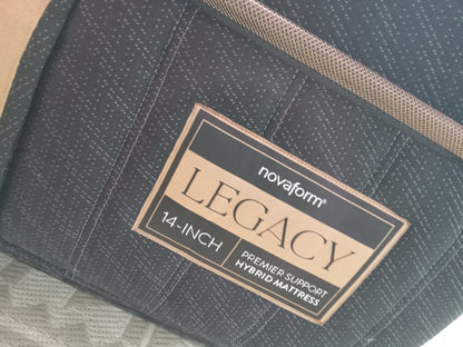 Novaform | Legacy Premier Support | 14" Queen Mattress