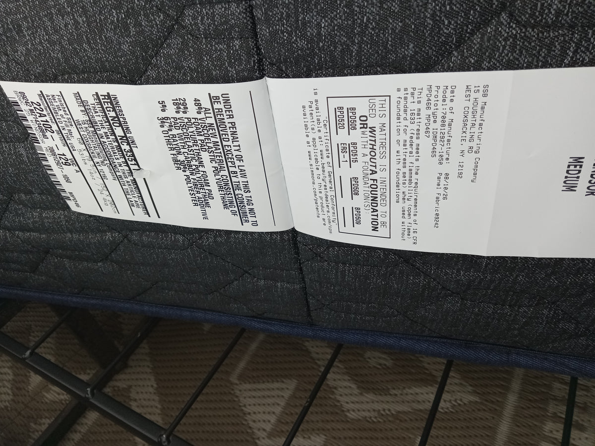 Beautyrest | World Class 100th Anniversary Edition Level 4 | 15" | Queen Mattress
