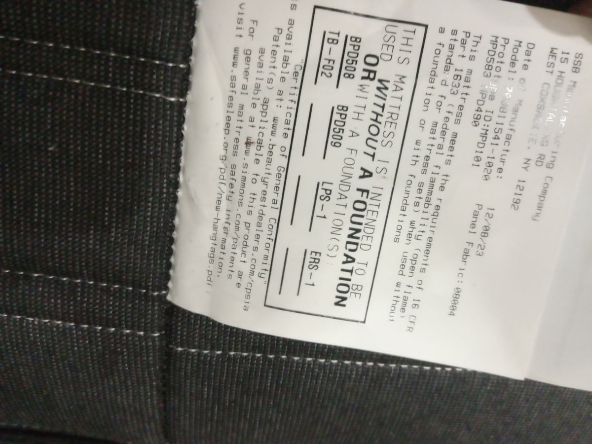 Beautyrest | Black C-Class Medium Tight-Top | 13.75" | Twin XL Mattress