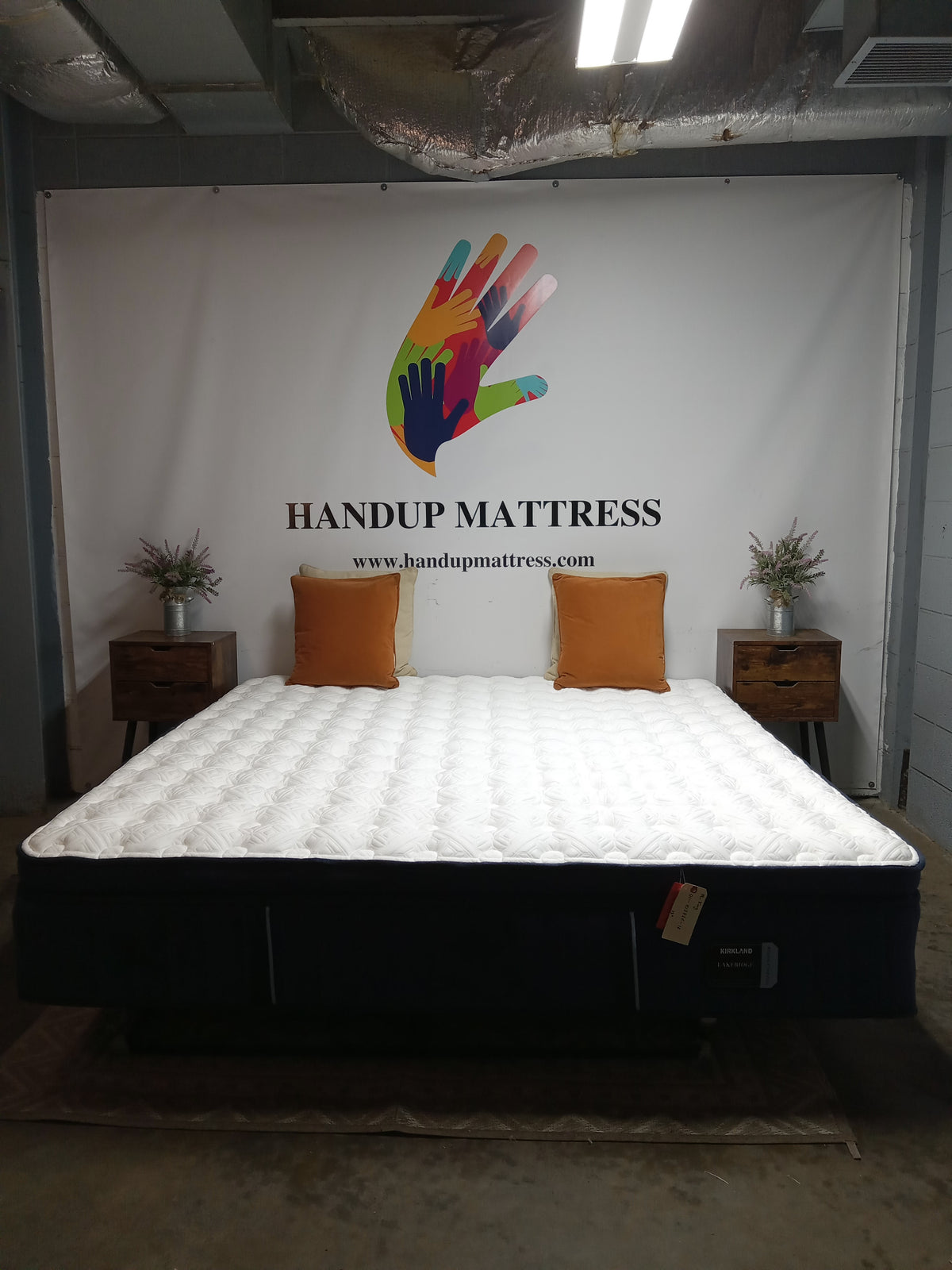 Stearns & Foster | Kirkland Signature Lakeridge Luxury Cushion Firm | 14.5" | King Mattress