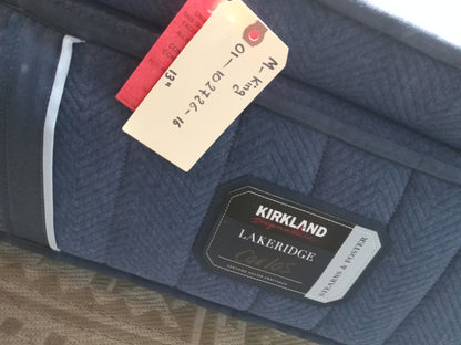 Stearns & Foster | Kirkland Signature Lakeridge Luxury Cushion Firm | 14.5" | King Mattress