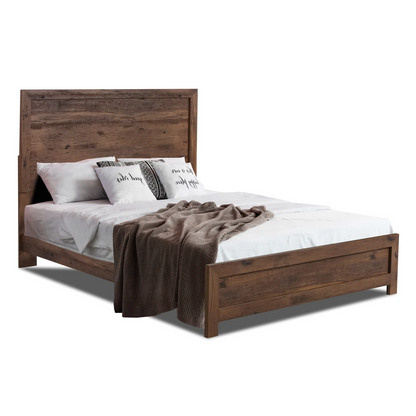 Gilliam Complete bed - Brown | Queen Size