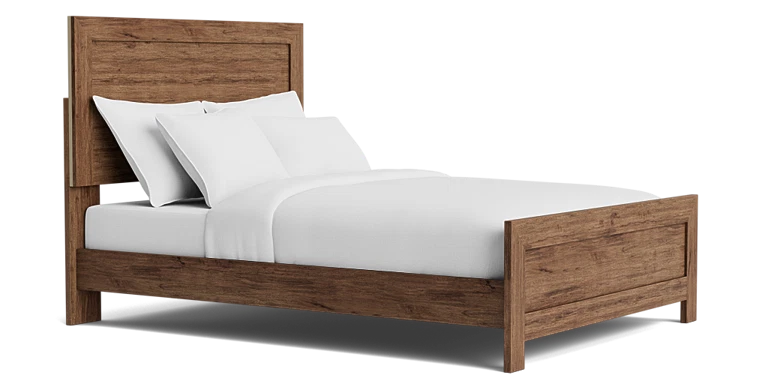 Gilliam Complete bed - Brown | Queen Size