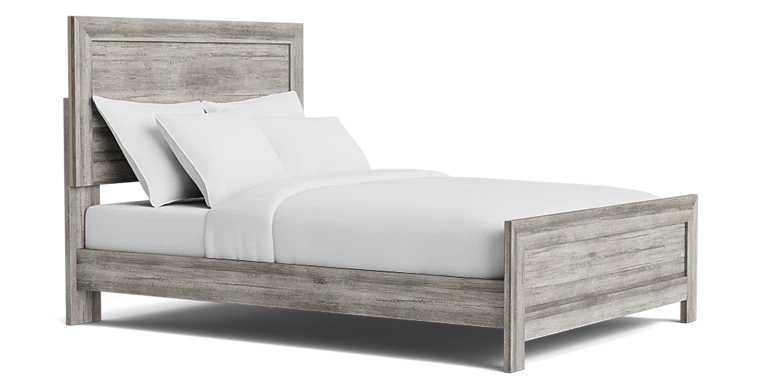 Langston Complete bed - Grey | Queen Size