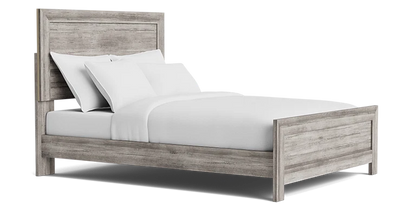 Langston Complete bed - Grey | Queen Size