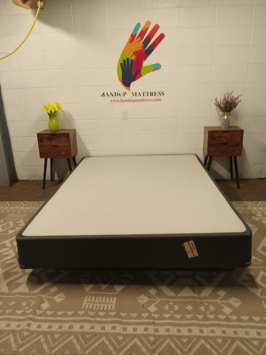 Box Spring | 9'' Queen Size Brown