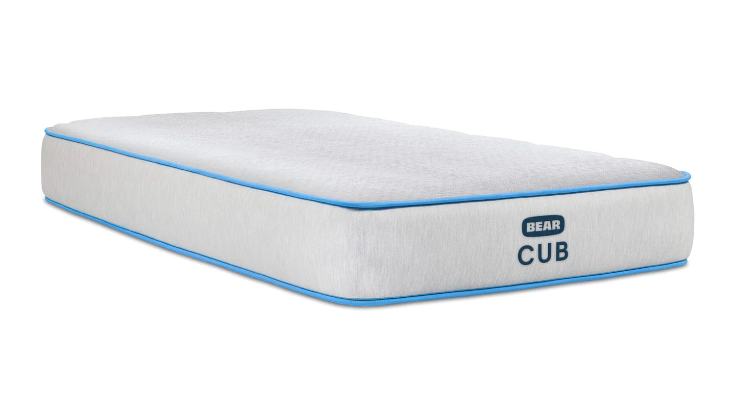 Bear Cub | 9'' Hybrid Kids Mattress Artic Blue | Full Size