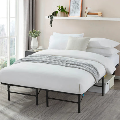Sleeptones Basic Foldable Metal Platform Bed Frame