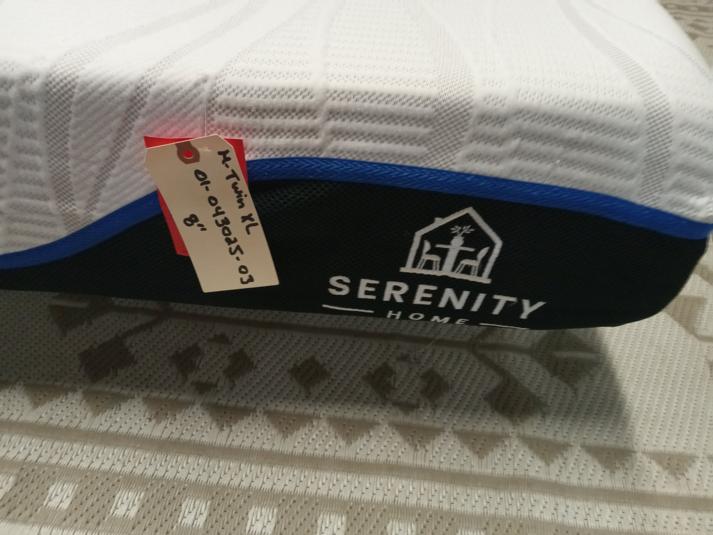 Serenity Home | 8'' Memory Foam | Twin XL Mattress