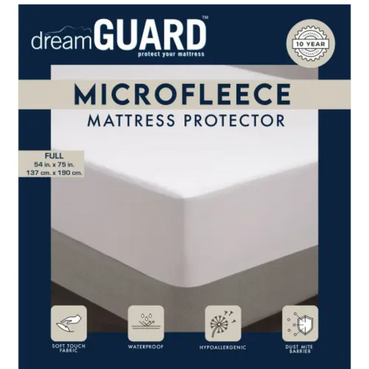 Dreamguard Microfleece Mattress Protector| Full Size