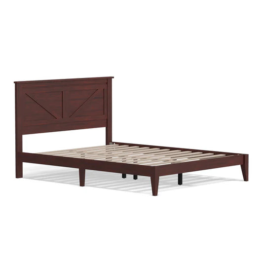 Rize Complete Bed - Cherry | Queen Size