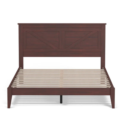 Rize Complete Bed - Cherry | Queen Size