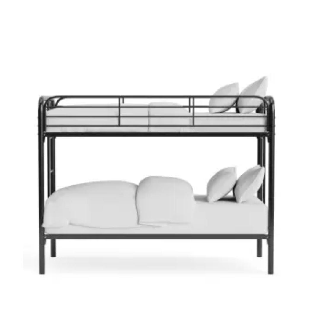 Metal Bunkbed Black | Twin/Twin Size