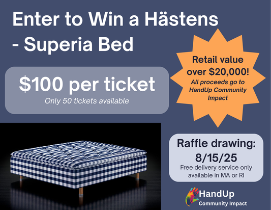 Enter to Win a Hästens Superia Bed - Limited Quantity Charity Raffle Ticket
